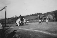 Fotballkamp på Såsenplassen i 1922.