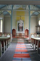 Interiør sett mot koret. (Foto:Lars Veum, 2013)