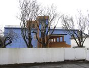 Villa Dammann i Oslo (Korsmo/Aasland, 1932), et hovedverk innen norsk funksjonalisme. Foto: Stig Rune Pedersen