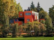 Villa Riise, Storhamargata 126 i Hamar. (Arne Korsmo og Sverre Aasland 1935). Foto: Leif-Harald Ruud