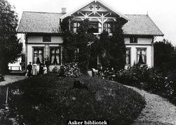 Villa Solvang, Askerveien 6. Foto: Hjalmar Kierulf