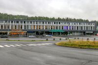 Vinterbro senter sto ferdig i 1996. Foto: Leif-Harald Ruud (2022)