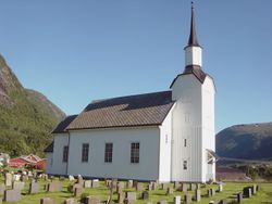 Vistdal kirke fra 1869
