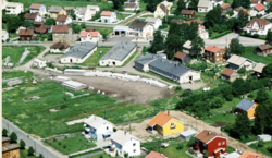 Volla leir. Brakkene var fortsatt i bruk rundt 1960. Foto: Akershusbasen/MiA.