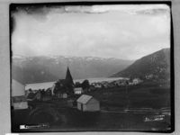 Vossevangen sett fra nord. Foto: Marthinius Skøien