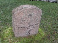 Wergelandsteinen på Risebru i Ullensaker kommune,reist 2006 til minne om Wergelands forelskelse i Hulda Malthe. Foto: Stig Rune Pedersen