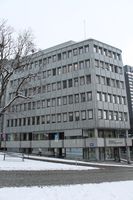 Wergelandsveien 1, der Storebrand fikk kontorlokaler etter fusjonen med UNI i 1991. Foto: Chris Nyborg (2013).