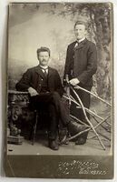 Kristen Aamlid og Aasmund Aamlid. (Foto fra Knut Åsmund Åmlid)