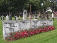 Familegravminne for skipsreder (Morten) Wilhelm Wilhelmsen (1839–1910). Foto: Stig Rune Pedersen